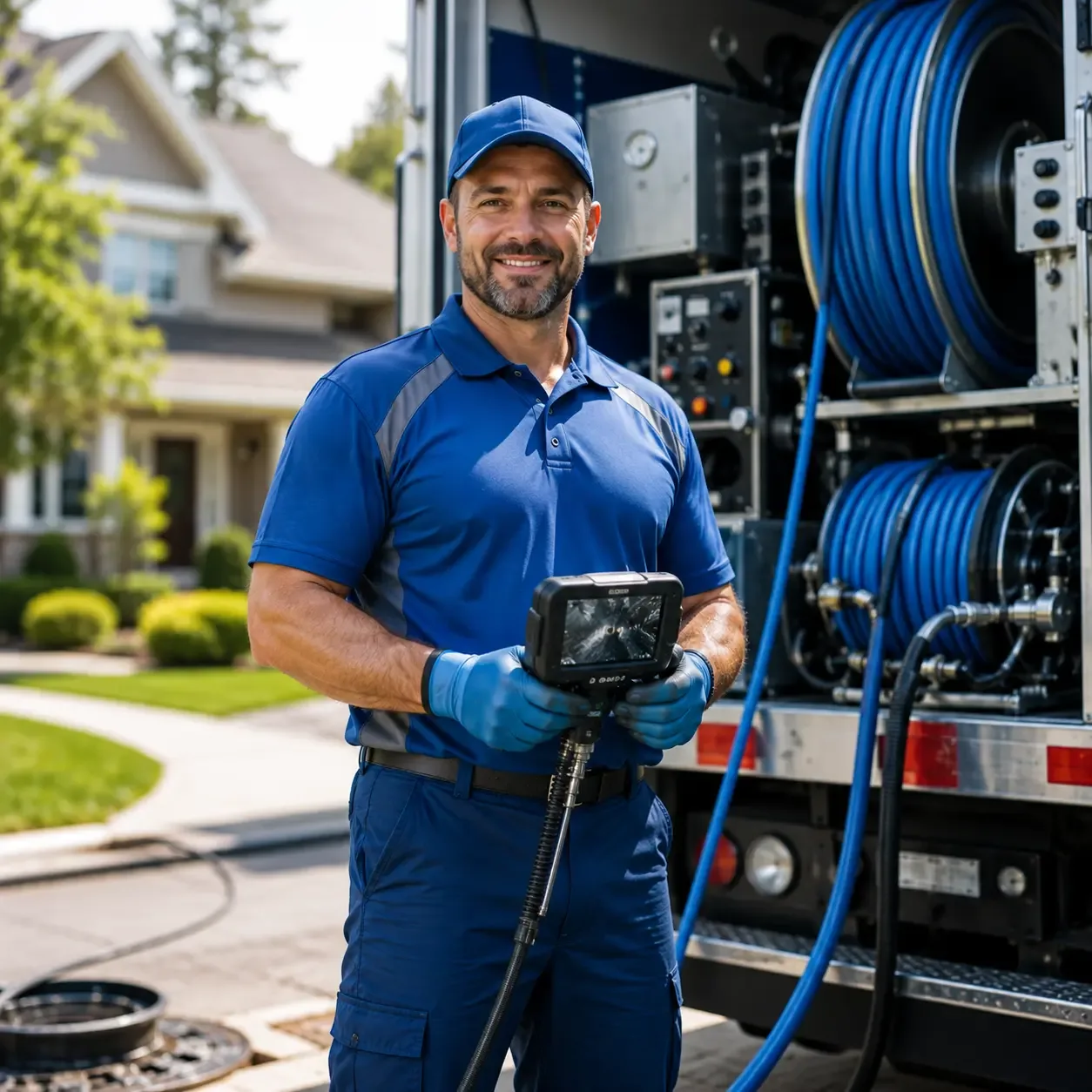 Local outdoor drain cleaning specialists in Kohler, WI